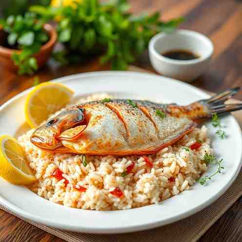 Dakhla Fish & Rice Recipe - Protein & Omega-3 Dinner